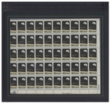 Apollo 8 Commemorative Stamp Set Issued to Jack Swigert -- In Swigert's Custom Folder & With Other Memorabilia Owned by Swigert Including His Signed Note to His Mom
